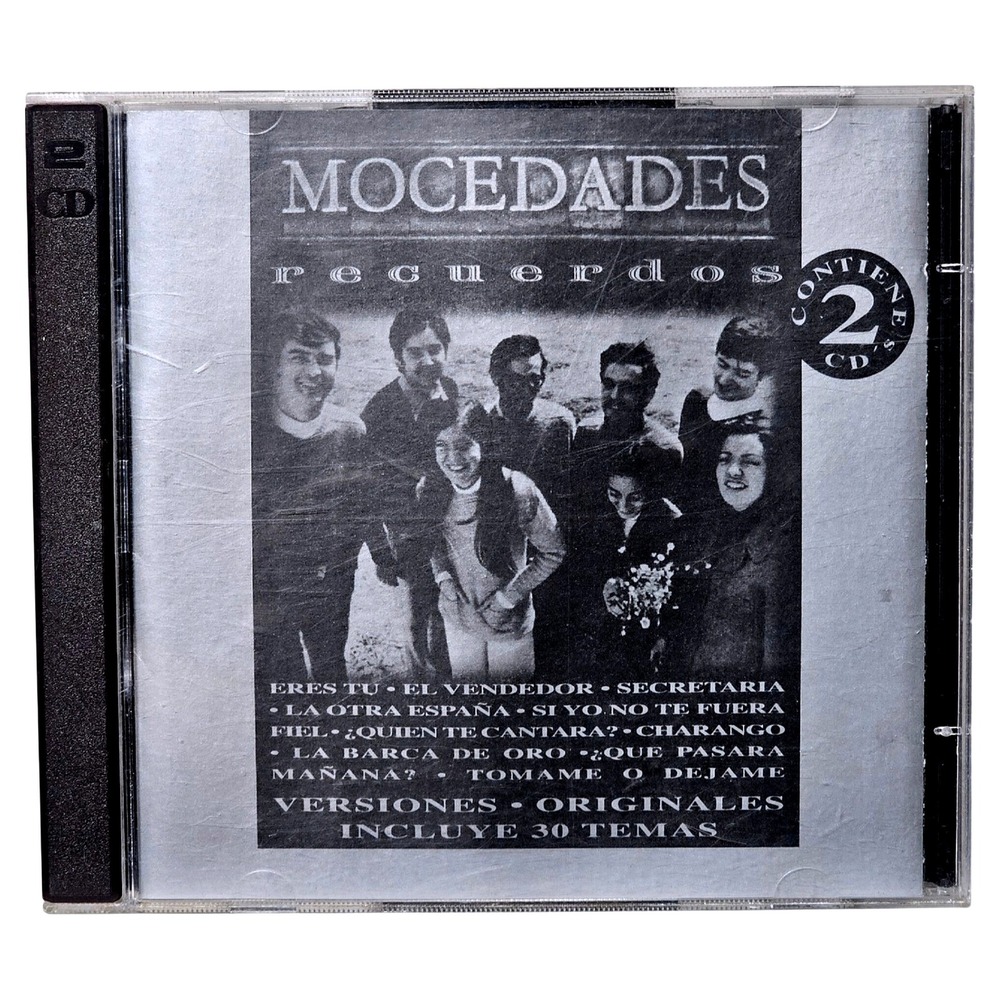 Mocedades Recuerdos 2 CD Set Latin Pop 30 Original Tracks 258608070000 Excellent